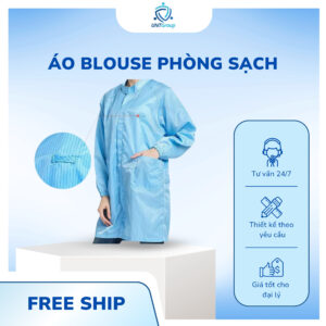 áo blouse phòng sạch