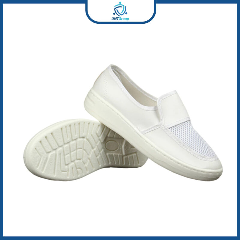 🔥GIÀY PHÒNG SẠCH LƯỚI VÀ 4 LỖ THOÁNG KHÍ CHỐNG TĨNH ĐIỆN CAO CẤP - HÀNG CHÍNH HÃNG SAFEMALL Giày phòng sạch chống tĩnh điện lưới (4 lỗ) và giày mặt lưới là loại giày được sản xuất dùng cho các phòng sạch chống tĩnh điện trong các lĩnh vực sản xuất công nghiệp nhẹ, thực phẩm, phòng sạch, điện tử, bán dẫn, may mặc, gia giày... ⭐THÔNG TIN CHUNG: ✅Màu sắc: Màu trắng ✅Loại: Mặt lưới/4 Lỗ ✅Size: 35 đến 44 ✅Điện trở bề mặt:106 Ω- 109Ω. ✅Chất liệu: PVC chống tĩnh điện, mặt trên thiết kế tấm lưới (hoặc 4 lỗ) giúp thông thoáng khi sử dụng, lót cotton dày và vải chống tĩnh điện sọc 2.5mm- Kích thước: 35 đến 44 ✅Vật liệu chính là PVC và PU. Với việc sử dụng PVC là loai vật liệu nhựa có độ bền cao. Mềm xốp và nhẹ tạo cảm giác thoải mái khi đeo vào chân. ✅Phủ bên ngoài là lớp nhựa PU giúp cho sản phẩm có khả năng chống tĩnh điện. Với điện trở bề mặt đạt chuẩn ESD ✅Đảm bảo an toàn tuyệt đối khi sử dụng trong môi trường có xảy ra sự tĩnh điện. ✅Có thể ứng dụng trong công nghiệp phòng sạch, điện tử, bán dẫn, phòng thí nghiệm công nghệ cao... ✅Xuất xứ: Hàng Chính Hãng ⭐TÍNH NĂNG GIÀY PHÒNG SẠCH SAFEMALL +Giày chống tĩnh điện có mặt lưới thoáng khí (hoặc 4 lỗ) có mức kháng trở ngoài là : 106 đến 109 Ω đảm bảo độ an toàn cho bạn tuyệt đối khi sử dụng. Phần mặt trên của giày là mặt lưới có độ bền cao tạo độ thoáng cho chân khi đi giày. +Chất liệu PU mềm xốp làm thành đế giày, cùng với mũi giày hình thành một thể, sau đó tiến hành gia cố đường trên. Dùng để giải phóng tĩnh điện trên cơ thể người. +Các chất liệu dùng để sản xuất giày chống tĩnh điện đều có độ bền cao giúp bạn tăng cao được thời gian sử dụng lại đảm bảo chất lượng chống tĩnh điện cho người sử dụng một cách tuyệt đối. +Giày phòng sạch chống tĩnh điện là loại giày được sản xuất dùng cho các phòng sạch chống tĩnh điện trong các lĩnh vực sản xuất công nghiệp. +Giày chống tĩnh điện có nhiều kiểu dáng cho bạn lựa chọn để phù hợp với nhu cầu sử dụng và sở thích của bạn. Về kích cỡ cũng có đa dạng về các size để phù hợp với số đông khách hàng khác nhau. +Tính chịu ma sát, tính chống cong, và tính chống bong phù hợp với yêu cầu tiêu chuẩn quốc tế. +Khi không sử dụng bạn có thể bảo quản bằng cách bọc vào bao nilong và để ở nơi cao ráo để tránh ẩm mốc. Giày chống tĩnh điện cũng có thể giặt được khi bị bẩn nhưng với một phương pháp có tiêu chuẩn cao. 🔥GIÀY PHÒNG SẠCH LƯỚI VÀ 4 LỖ THOÁNG KHÍ CHỐNG TĨNH ĐIỆN CAO CẤP - HÀNG CHÍNH HÃNG SAFEMALL Giày phòng sạch chống tĩnh điện lưới (4 lỗ) và giày mặt lưới là loại giày được sản xuất dùng cho các phòng sạch chống tĩnh điện trong các lĩnh vực sản xuất công nghiệp nhẹ, thực phẩm, phòng sạch, điện tử, bán dẫn, may mặc, gia giày... ⭐THÔNG TIN CHUNG: ✅Màu sắc: Màu trắng ✅Loại: Mặt lưới/4 Lỗ ✅Size: 35 đến 44 ✅Điện trở bề mặt:106 Ω- 109Ω. ✅Chất liệu: PVC chống tĩnh điện, mặt trên thiết kế tấm lưới (hoặc 4 lỗ) giúp thông thoáng khi sử dụng, lót cotton dày và vải chống tĩnh điện sọc 2.5mm- Kích thước: 35 đến 44 ✅Vật liệu chính là PVC và PU. Với việc sử dụng PVC là loai vật liệu nhựa có độ bền cao. Mềm xốp và nhẹ tạo cảm giác thoải mái khi đeo vào chân. ✅Phủ bên ngoài là lớp nhựa PU giúp cho sản phẩm có khả năng chống tĩnh điện. Với điện trở bề mặt đạt chuẩn ESD ✅Đảm bảo an toàn tuyệt đối khi sử dụng trong môi trường có xảy ra sự tĩnh điện. ✅Có thể ứng dụng trong công nghiệp phòng sạch, điện tử, bán dẫn, phòng thí nghiệm công nghệ cao... ✅Xuất xứ: Hàng Chính Hãng ⭐TÍNH NĂNG GIÀY PHÒNG SẠCH SAFEMALL +Giày chống tĩnh điện có mặt lưới thoáng khí (hoặc 4 lỗ) có mức kháng trở ngoài là : 106 đến 109 Ω đảm bảo độ an toàn cho bạn tuyệt đối khi sử dụng. Phần mặt trên của giày là mặt lưới có độ bền cao tạo độ thoáng cho chân khi đi giày. +Chất liệu PU mềm xốp làm thành đế giày, cùng với mũi giày hình thành một thể, sau đó tiến hành gia cố đường trên. Dùng để giải phóng tĩnh điện trên cơ thể người. +Các chất liệu dùng để sản xuất giày chống tĩnh điện đều có độ bền cao giúp bạn tăng cao được thời gian sử dụng lại đảm bảo chất lượng chống tĩnh điện cho người sử dụng một cách tuyệt đối. +Giày phòng sạch chống tĩnh điện là loại giày được sản xuất dùng cho các phòng sạch chống tĩnh điện trong các lĩnh vực sản xuất công nghiệp. +Giày chống tĩnh điện có nhiều kiểu dáng cho bạn lựa chọn để phù hợp với nhu cầu sử dụng và sở thích của bạn. Về kích cỡ cũng có đa dạng về các size để phù hợp với số đông khách hàng khác nhau. +Tính chịu ma sát, tính chống cong, và tính chống bong phù hợp với yêu cầu tiêu chuẩn quốc tế. +Khi không sử dụng bạn có thể bảo quản bằng cách bọc vào bao nilong và để ở nơi cao ráo để tránh ẩm mốc. Giày chống tĩnh điện cũng có thể giặt được khi bị bẩn nhưng với một phương pháp có tiêu chuẩn cao. UNT Group - cung cắp giày mặt lưới bảo hộ phòng sạch 