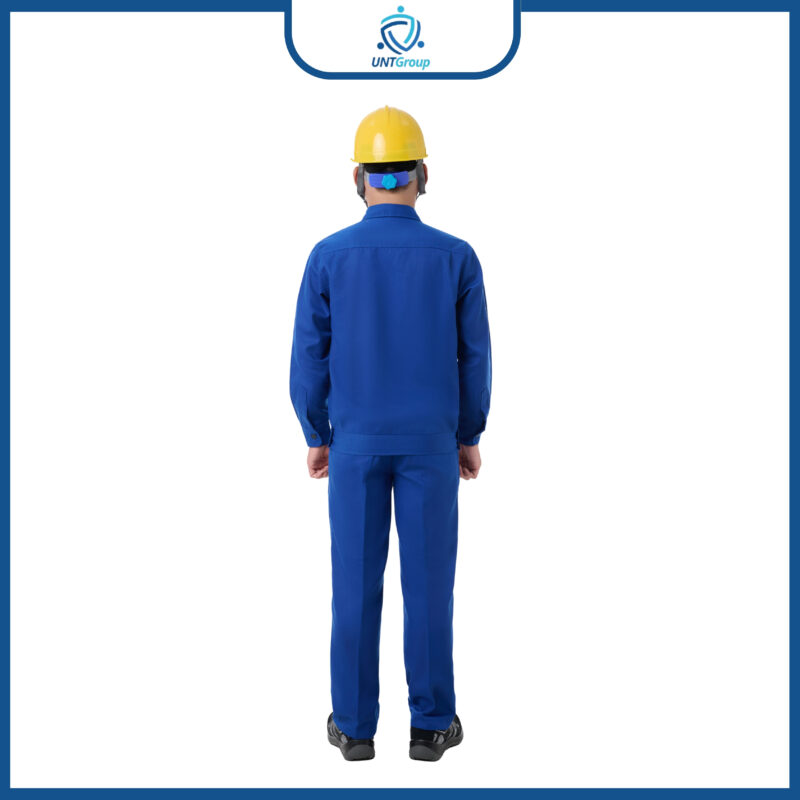 BỘ BẢO HỘ MÀU XANH VẢI KAKI LIÊN DOANH