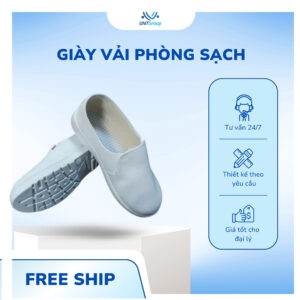 GIÀY PHÒNG SẠCH CHÔNG TĨNH ĐIỆN - UNT Group