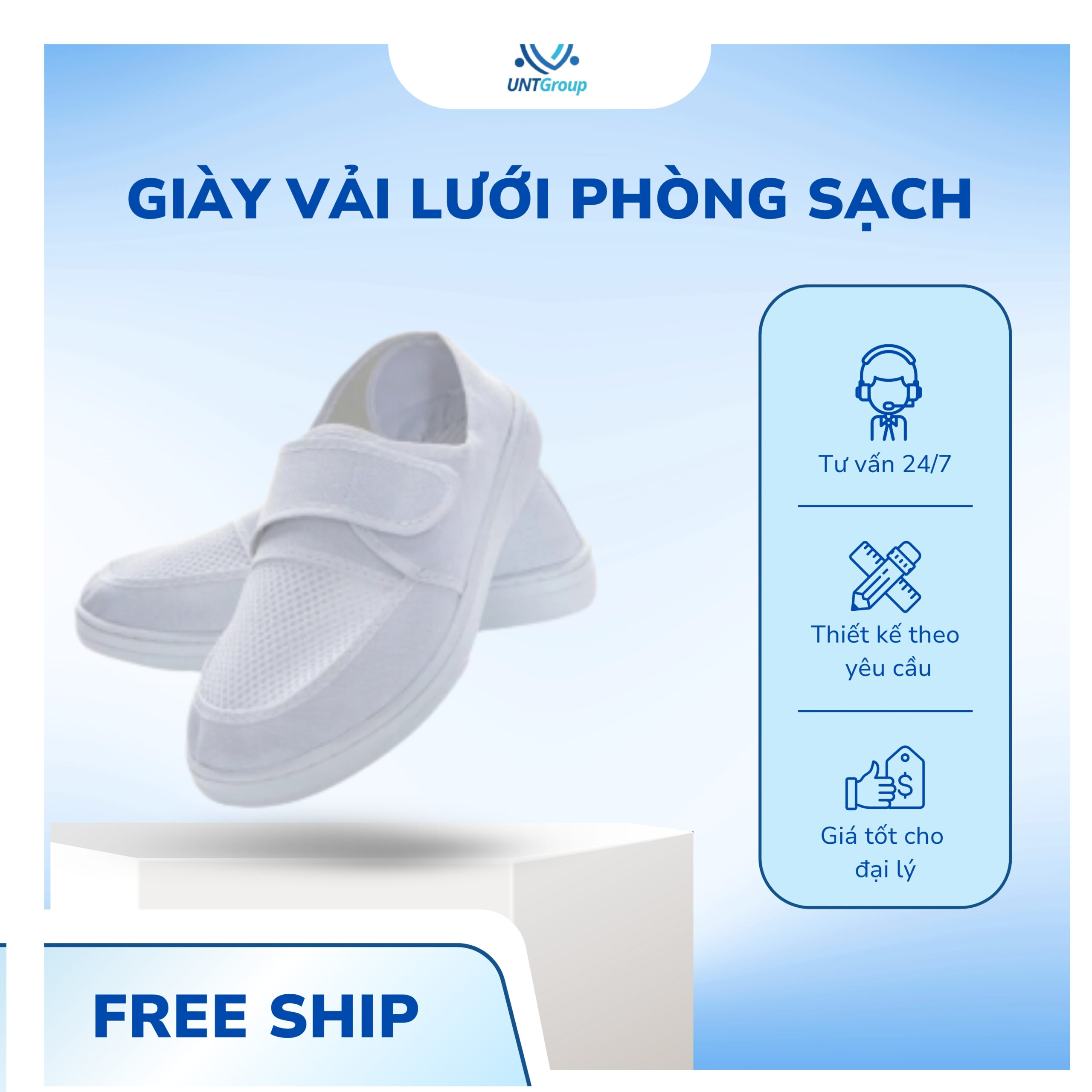 GIÀY VẢI CHỐNG TĨNH ĐIỆN PHÒNG SẠCH GIÀY VẢI CHỐNG TĨNH ĐIỆN PHÒNG SẠCH