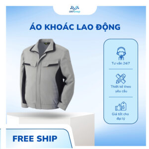 ÁO KHOÁC BẢO HỘ LAO DỘNG DÀI TAY - UNT Group