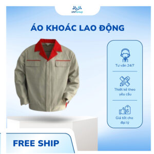 ÁO KHOÁC BẢO HỘ LAO ĐỘNG DÀI TAY – UNT Group