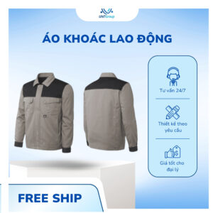 ÁO KHOÁC BẢO HỘ LAO ĐỘNG DÀI TAY – UNT Group