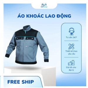 ÁO KHOÁC BẢO HỘ LAO ĐỘNG DÀI TAY – UNT Group